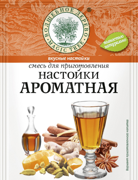 Смесь для приготовления настойки АРОМАТНАЯ 10г*35 Волшебное дерево
